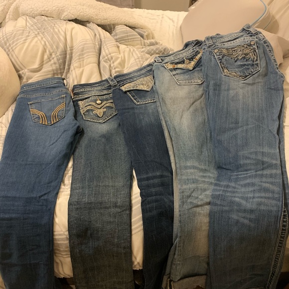 Hollister, rock revival, miss me jeans
